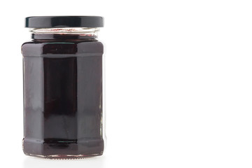 Blueberry jam jar
