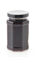 Blueberry jam jar