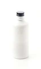 Gel, Foam Or Liquid Soap Plastic Bottle White.