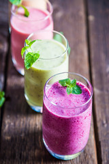 fruit smoothies
