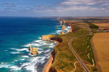 Obraz premium Dwunastu apostołów, Great Ocean Road, Australia