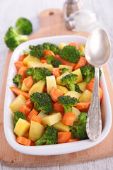 vegetable, gratin