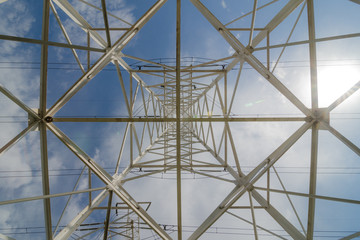 high voltage transmission lines