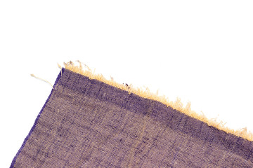 fabric texture on white background