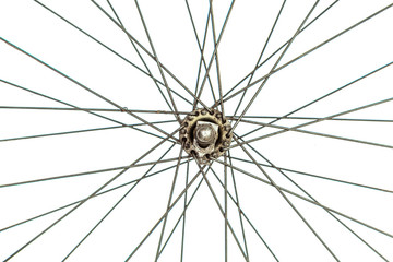 Bicycle spokes - obrazy, fototapety, plakaty