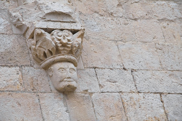 Historical palace. Molfetta. Puglia. Italy.