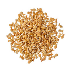 Heap of fish shape crackers