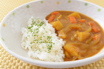 おいしそうなカレーライス