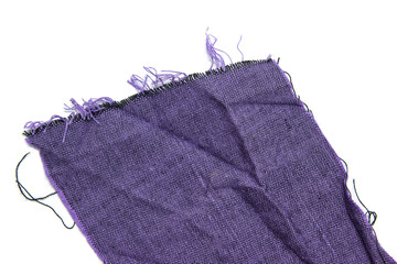 fabric texture on white background