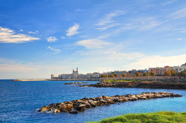 Panoramic view of Giovinazzo. Puglia. Italy.