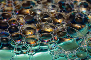 Abstract bubbles background