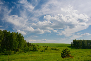 Fototapeta premium sky with clouds