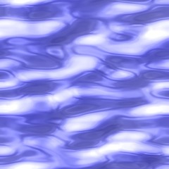 Blue water surface with waves texture illustration.