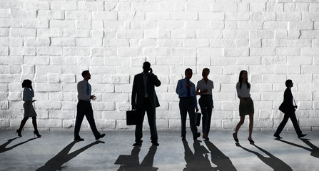 Diverse Ethnic Business Occupation Cheerful Variation Concept