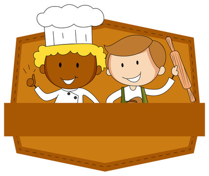 Banner and chef