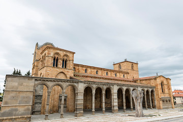 Fototapeta premium Basilica of San Vicente in Avila, Spain
