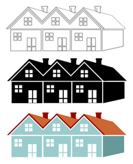 Group of houses