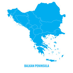 Balkan Map