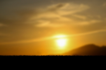 Fototapeta na wymiar sunsets