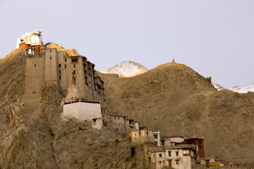 Leh Palace on the hill