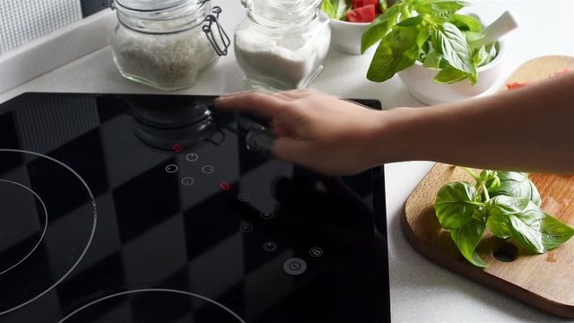 electric cooking surface