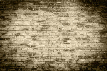Obraz premium grunge background, red brick wall texture bright plaster wall and blocks road sidewalk 