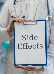 Doctor is warning against side effects of medicine