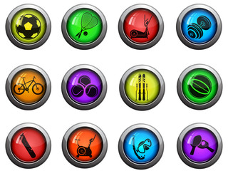 Sport equipment symbols