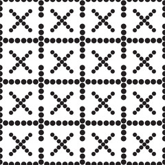 a seamless pattern crosses