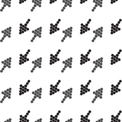 pattern seamless arrows in different directions