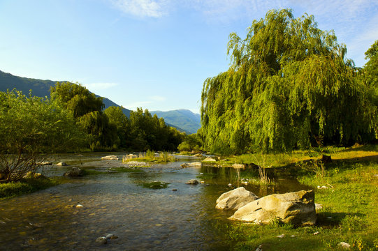 Fluss Sarca