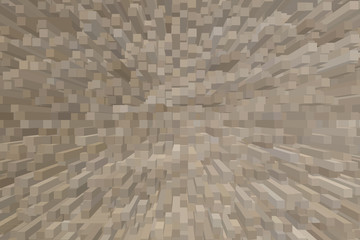 Colorful extrude abstract background