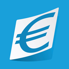 Euro sticker