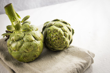 Obraz premium close-up artichoke 