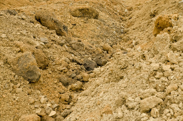 mound of dirt