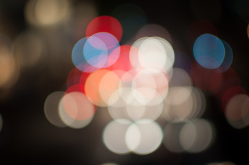 circular bokeh background