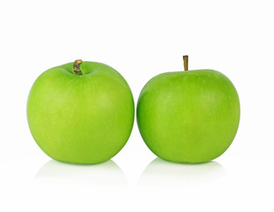  Green Apple isolated on a white background