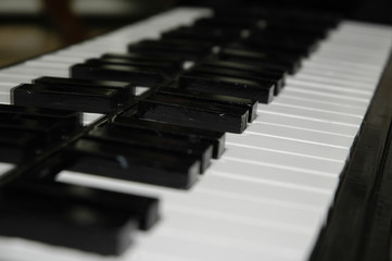 Fototapeta na wymiar Teclas piano