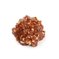 chocolate candy with nuts