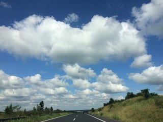 On the road