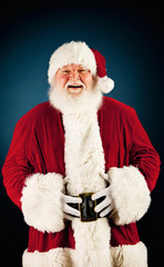 Santa: Laughing And Holding Belly