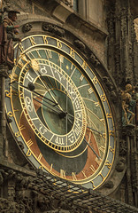 Astronomical Clock in Prague, Czech Republic.