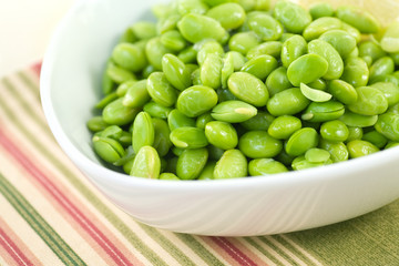 Edamame in a bowl