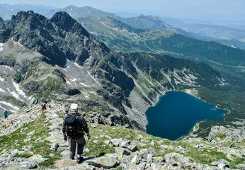 View over Czarny Staw Gąsienicowy © pablitoos