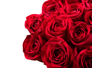 Red roses bouquet