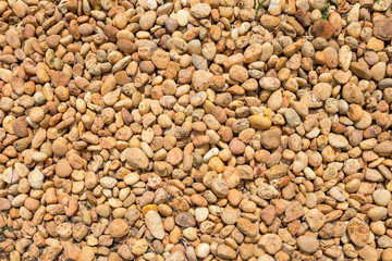 beautiful pebble floor as background