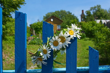 wreath of daisies