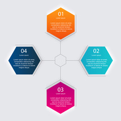Vector colorful info graphics for your business presentations.