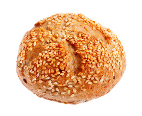 fresh bun with sesame