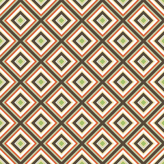 seamless retro ornament squares